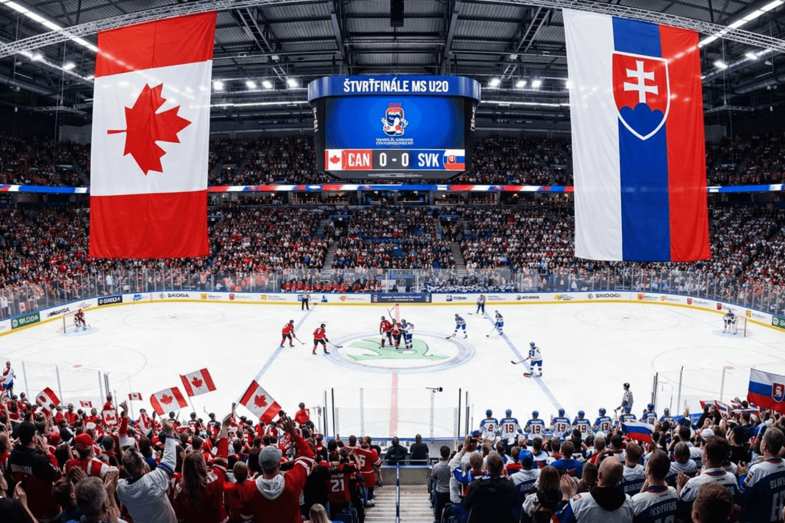 Kanada – hokejová superveľmoc, proti ktorej nastúpi Slovensko
