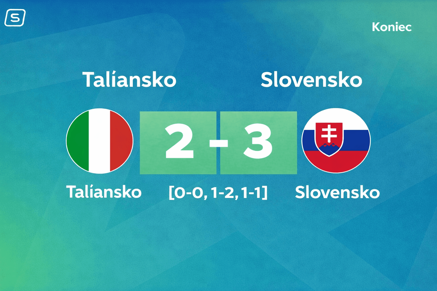 Slovensko zdolalo Taliansko 3:2 a vykročilo za postupom!
