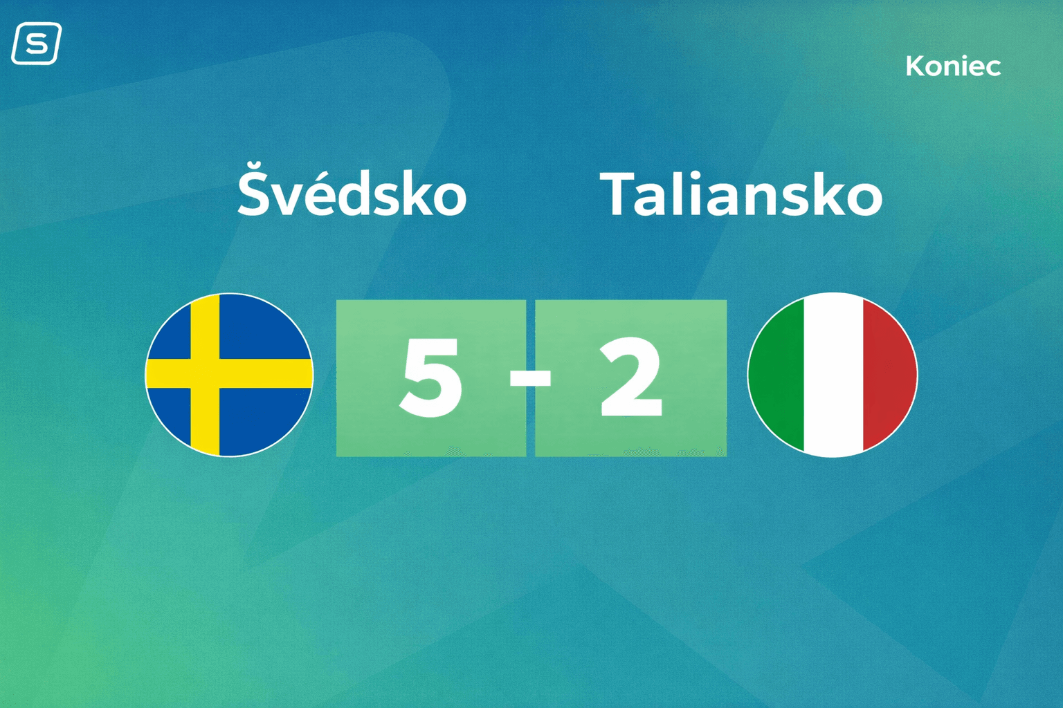Švédsko zdolalo Taliansko 5:2! Triumf trojice Zibanejad-Dahlin-Rakell rozhodol zápas