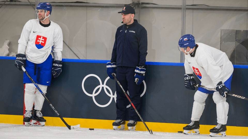 Zostava SR na dnešnom tréningu pred olympijským turnajom